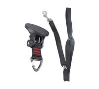 Taidda Correa de Baño para Perros con Ventosa Profesional para el Cuidado de Mascotas, Montaje en Pared/Suelo/Vidrio, Control Manos Libres para Perros/Gatos, Material de Goma