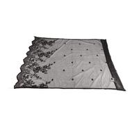 Taidda Cortina Pequeña con Cenefa, Cortina de café de Encaje con Drapeado Resistente a la Abrasión para Cocina, Cafetería, Sótano, Adecuada para Decoración Moderna de Granja Francesa, Juego de 1