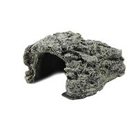 Taidda Cueva de ocultación de Tortugas, Cueva de ocultación de Peces no tóxicos Acuario Tortugas Reptil peregrino Ocultar hábitats Decoración Adorno para Acuario, Tanque, B