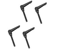 Taidda de Fijación Ajustable de Metal Resistente a la Corrosión, de Abrazadera de 4 Piezas para Maquinaria de Carpintería, de Rosca Macho para Equipos de Impresión (Longitud del tornillo 60MM)