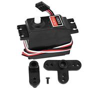 Taidda de Fin de año Servo RC, 6KG E6001 Engranaje de Plástico Durable Servo analógico Impermeable Servo Modelo de Coche para HSP 94105 94106 94166 1/10 RC Car