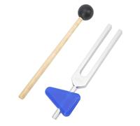 Taidda Diapasón de Frecuencia de 528Hz, Kit Portátil Ligero para Meditación de Yoga, Acero Inoxidable, Madera para Buscadores de Relajación (528Hz)