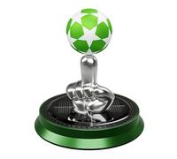 Taidda Difusor Ambientador para Coche con Diseño de Balón de Fútbol, aromático para Vehículos con Energía Solar, Decoración Peculiar para el Hogar y el Coche con Resistencia a Altas