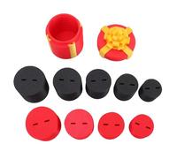 Taidda Elaborada con Material PLA de Primera Calidad, Molesta Caja de Regalo con Tornillos, Caja de Regalo con Tornillos Anidados Impresos en 3D y Lazo Dorado, Risas Garantizadas, para (Rojo)