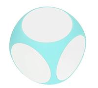 Taidda Enseñanza de Escritura en Blanco sobre Dados, Cubos Reutilizables para Juegos Educativos y Práctica de Matemáticas, para Jardín de Infantes y Adultos, EVA de 10cm (Green)