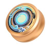 Taidda Estabilizador de Disco para Tocadiscos de Vinilo, Abrazadera de Peso Récord Profesional para una Amortiguación Efectiva de la Vibración para Entusiastas de la Música HiFi (Gold)