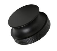 Taidda Estabilizador de Peso Récord Aleación de Aluminio Universal de Alta Calidad Reduce la Vibración Abrazadera para Tocadiscos de Vinilo para Entretenimiento en el Hogar Negro