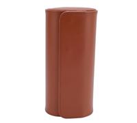 Taidda Estuche Enrollable para Reloj, Caja Organizadora de Reloj de Viaje de Cuero PU con Forro Suave, para Hombres y Mujeres, Pantalla y Protección de Almacenamiento Mecánico (3 compartimentos 600ml)