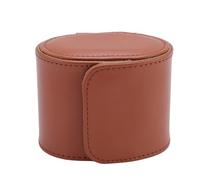 Taidda Estuche Enrollable para Reloj, Caja Organizadora de Reloj de Viaje de Cuero PU con Forro Suave, para Hombres y Mujeres, Pantalla y Protección de Almacenamiento Mecánico (1 ranura)