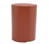 Taidda Estuche Enrollable para Reloj, Caja Organizadora de Reloj de Viaje de Cuero PU con Forro Suave, para Hombres y Mujeres, Pantalla y Protección de Almacenamiento Mecánico (2 compartimentos 700ml)