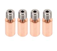 Taidda Extrusora Totalmente de Metal, Tubo de Garganta, Mano de Obra Fina, Aleación de Cobre, Disipador de Calor para Piezas de Impresora 3D, Kit de 4 Piezas para Mejores Resultados (Para Sidewinder