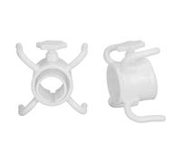 Taidda Gancho para Colgar Sombrilla de Playa, Plástico Duradero, 4 Puntas, Toalla, Sombrero, Gafas de Sol, Soporte para Postes de Tamaño Universal, 1,0-1,3 Pulgadas de Diámetro, Actividades Al Aire