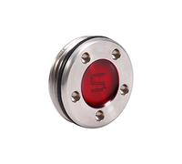 Taidda Herramienta de Llave de Peso para Putter, 2 Piezas de Pesas de Aleación de Aluminio Rojo, Cuatro Tamaños, Fácil Reemplazo, Jugadores de (5g)