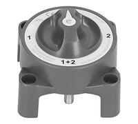 Taidda Interruptor Aislador de Batería Impermeable IP66, 4 Posiciones, 350A, para Maquinaria de Construcción, 32V CC, ABS (BLACK)