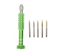 Taidda Juego de Destornilladores para Teléfono 5 Puntas Precisas para Gafas y Juguetes | Kit de Herramientas de Reparación Fácil de Transportar para (Green)