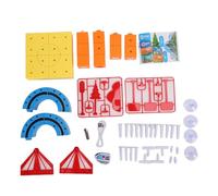 Taidda Juguete de Vía de Tren Eléctrico, Juguete de Vía Que Desafía la Gravedad, Piezas Entrelazadas Vibrantes para Diseños Infinitos, Juego de Tren a Batería para Niños de 3 a 8 Años,