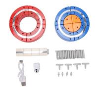 Taidda Juguete Eléctrico Antigravedad para Vías de Tren, Bloques de Construcción con Pilas, Juego de Ferrocarril con 1 Hora de Carga Durante 80 Minutos de Juego, Inspira Creatividad