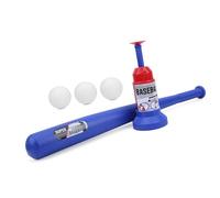 Taidda Juguete Lanzador de Béisbol Seguro para Niños, Juego de Pelotas de Béisbol Semiautomático para Mejorar Las Habilidades Motoras, para Juegos de Interacción Entre e Hijos, Juegos Al Aire