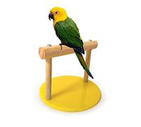 Taidda Juguete para Masticar Loros con Marco de Madera No Tóxico para Pájaros, Diseño de Superficie Lisa, Seguro para Pájaros, Fácil de Instalar para Pequeños y Medianos