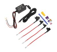 Taidda Kit de Cableado Duro para Cámara de Salpicadero, Kit de Cableado Duro USB Tipo C con Protección de bajo Voltaje para Detectores de de Fuente de Alimentación GPS para Coche de 3,2 M