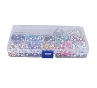 Taidda Kit de Herramientas con Ojales, Estructura Resistente y Duradera para Modificación de Ropa, Manualidades, Bolsos, Plancha para Zapatos, Plástico, 400 Ojales para Fabricación de Telas (hierro,