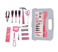 Taidda Kit de Herramientas Multifuncionales para Mujer de 40 Piezas, de Broca de Doble Propósito y Solución de Almacenamiento Organizado con Caja de Herramientas Portátil