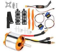 Taidda Kit de Motor RC Helicopter 2217 KV1250 con Servo SG90 9g para un Mejor Rendimiento, 40A ESC para Entusiastas de RC