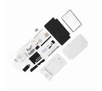 Taidda Kit de Reparación de Carcasa Completa 3DS XL, Juego de Repuesto para Consola 3DSLL, Material Duradero, Ideal para Jugadores y Entusiastas del Bricolaje (White)