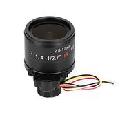 Taidda- Lente de cámara de 2.8-12 mm Lente de Motor HD Lente de Monitor de Seguridad 1/2.7 Pulgadas para cámara de Seguridad para cámara CCTV