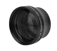 Taidda Lente Telefoto Convertidor de Alta Definición, Ampliación 2X Duradero, a Prueba de arañazos, a Prueba de rasguños, Diseño Exquisito, Ligero, portátil, sin óxido para