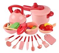 Taidda Los Juguetes Coloridos de la Cocina de Los Niños Fingen el Determinado del Juguete de la Cocina de la Simulación 16pcs para el Juego de Simulación (Taidda1xn5gdueo3-10271595)