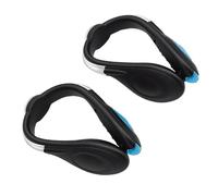 Taidda Luces LED con Abrazadera para Zapatos, Equipo para Correr Antideslizante Recargable para Accesorios de Ciclismo Nocturno, Material de TPU para Corredores, 1 par (Blue)
