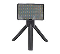 Taidda Luz de Relleno LED de Brillo Ajustable 2500K-9000K, Luz de Fotografía con Cuentas LED de 120 Piezas, de Salida Continua con Abrazadera para Tableta, Ideal para Grabación de Video, Transmisión