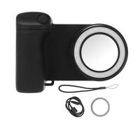 Taidda Magnético para Cámara de Teléfono, Luz Dual Ajustable con Control Remoto de Rotación de 360 hasta 30 M, para Grabación de Video Estable con una Sola Mano y Selfie con la