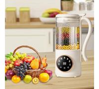 Taidda Máquina de Cocción Multifuncional de 1400 Ml, Máquina para Hacer Leche de Soja con Calentamiento Automático sin Diseño de Filtro, para Uso Doméstico Hacer Sopas de Jugos