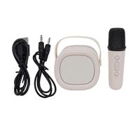 Taidda Máquina de Karaoke Portátil Altavoz V5.3 con Micrófono Inalámbrico, Experiencia de Sonido Premium, Opciones de Reproducción Versátiles, Efectos de Voz Interactivos para Niños