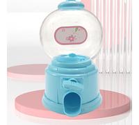 Taidda Máquina Expendedora Interactiva de Diseño Retro para Niños, Juguete para Interacción de Juegos Familiares, Hucha para Ahorrar Dinero para Fiestas de Cumpleaños, Plástico Duradero (Blue)