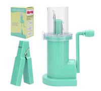 Taidda Máquina para Hacer Punto I Cord, Tejedora de Cuerda con Manivela para Pulsera, Collar, Accesorios de Hilo de Borla, con Estructura Ligera y Resistente de Plástico de Primer (GREEN)