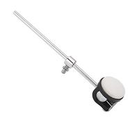 Taidda Martillo Batidor de Pedal de Bombo Ajustable con de Metal Liviano, Pieza de Repuesto con Percusión Estable, Martillo de Percusión de Fieltro para Batería, 1 Batidor de Tambor