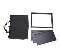 Taidda Mesa de Camping Plegable, Mesa de Picnic Portátil de 3 Capas de Acero Al Carbono con Estructura Innovadora, Rendimiento a Prueba de Herrumbre, Organización para Barbacoa,