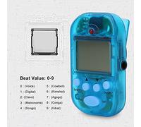 Taidda Mini Digital Beat Tap M50 Clamp/Holder de Metrónomo Profesional para Músicos Plástico Negro/Blanco/Azul/Amarillo/Rojo 5.5x3.2x3.5cm 1pc para Práctica Musical (BLUE)