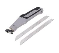 Taidda Mini Sierra Alternativa, Hojas de Dientes Finos de Acero Inoxidable con Agarre Ergonómico y Reposapulgar, para Cortar Paneles de Yeso, Tableros de Metal, Madera Contrachapada,