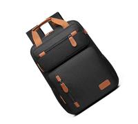 Taidda Mochila Ergonómica Liviana para Viajes Mochila para Computadora Portátil de 15,6 Pulgadas con Bolsillos Ocultos para Hombres y Mujeres Escolar Gris para Universidad Universidad (Black)