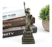 Taidda Modelo Empire State de Metal Hecho a Mano, Decoración de Escritorio Vintage, Edificio Famoso, Regalo, Modelo de 5,9 Pulgadas para el Hogar y la Sala de Estar