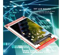 Taidda Módulo de Pantalla TFT de Puerto Serie ILI9225 176x220 con IC Estabilizador de 3,3 V/5 V para Inserción Directa de MCU, Control de Retroiluminación y Circuito de Palabra SPI Flash para Módulo
