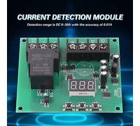 Taidda Módulo de relé de Detección de Corriente CC con Protección contra Sobrecorriente, Módulo de Detección de Limitación de Circuito 0-30A, YYI-4, Adecuado para Protección de Equipos Eléctricos