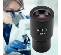 Taidda Monical Ocular Microscopio Ocular Lente DM WF001 23,2 Mm 10X de Campo Ancho para Microscopios Biológicos