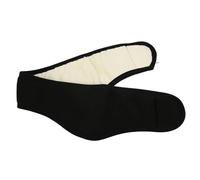 Taidda Orejera para Dormir, Envoltura para la Oreja Ajustable con Reducción de Ruido para un Sueño Tranquilo, Tela de Algodón Transpirable para Viajes de Estudio para Hombres y Mujeres (BLACK)