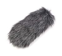 Taidda Parabrisas de Micrófono, Cubierta de Piel Artificial Suave, Protector de Parabrisas para GO, Reducción de Ruido, Grabación Clara, 7,5 Pulgadas, Gris, Exteriores/condiciones Ambientales