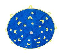 Taidda Paracaídas con Sombrilla Arcoíris para Deportes Al Aire para Niños, Saco de Salto Ballute para Jugar, Mejora la Confianza y la Coordinación de los Niños, Adecuado para Actividades Al Aire